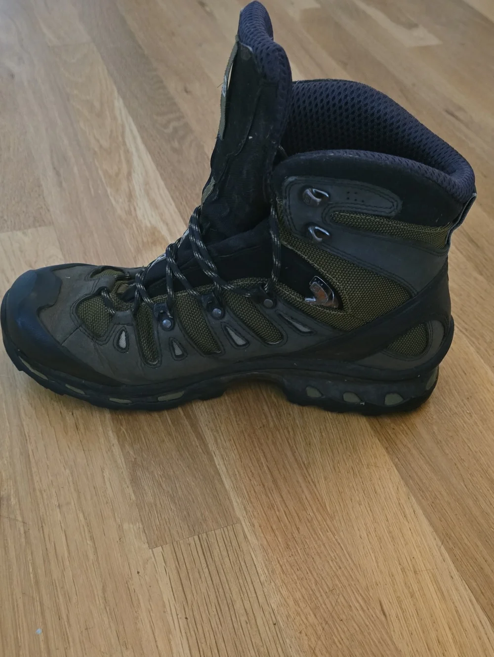 Salomon Quest 4D Gortex. Mens Size 10. No Holes Or Tears. Tread Is Great
